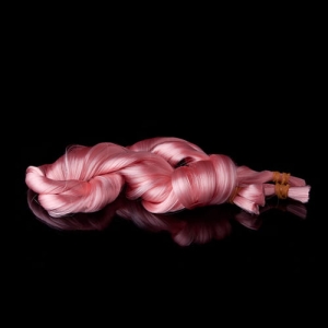Monofibre proste włosy synt.Pink 002