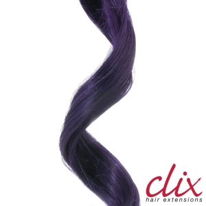 Clix 40cm wł.nat.kol.Purple Passion