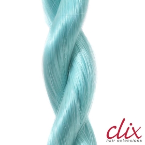 Clix 40cm wł.synt.kol.Aqua Blue